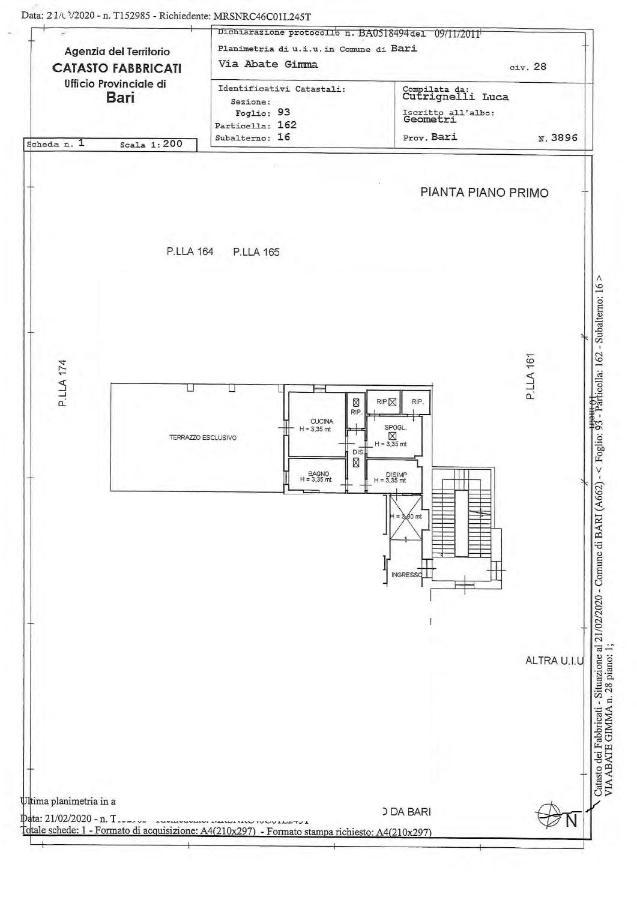 Apartamento Casa In Centro Con Terrazzo Bari Exterior foto